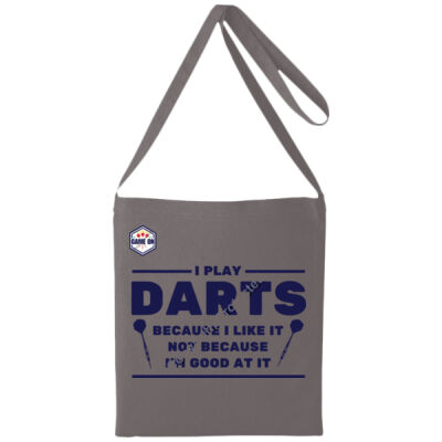 I Play Darts Because... (Navy) Thumbnail