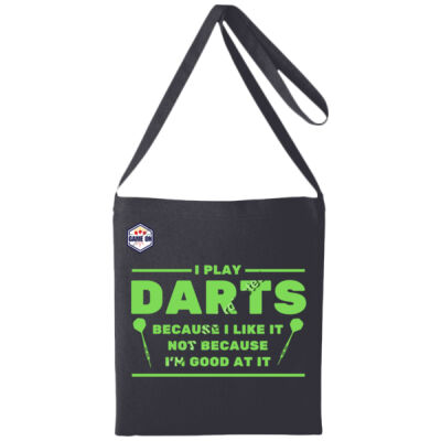 I Play Darts Because... (Lime) Thumbnail